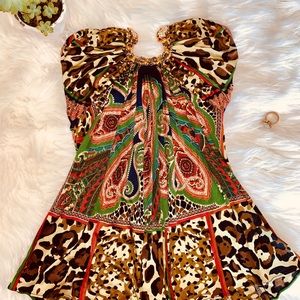 Strapless Sky Top 🐍